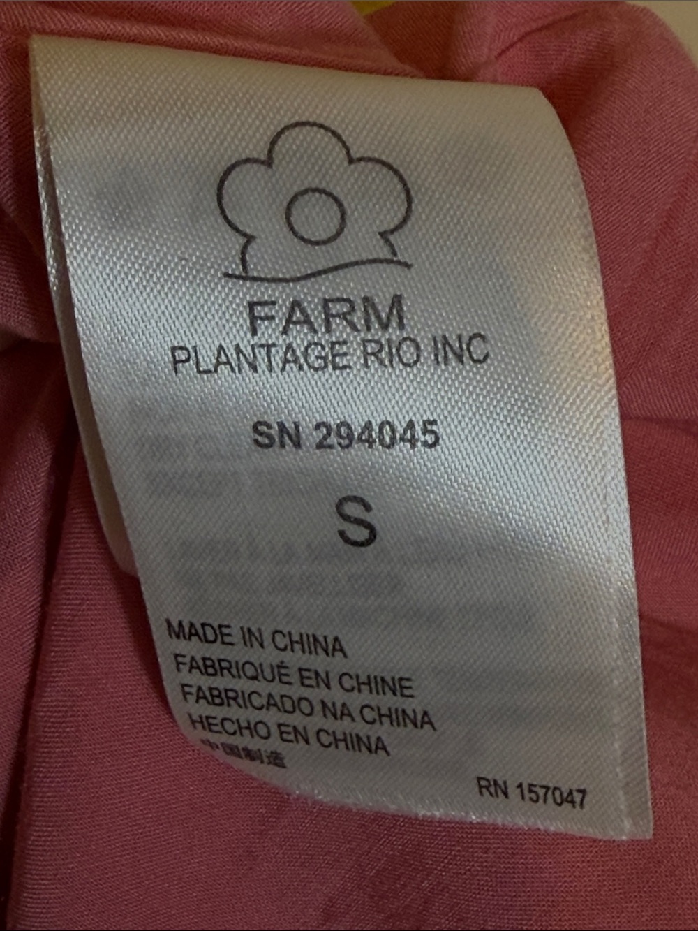 Farm Rio Fresh Lemons Ruffle Midi Dress - Picture 4 of 9